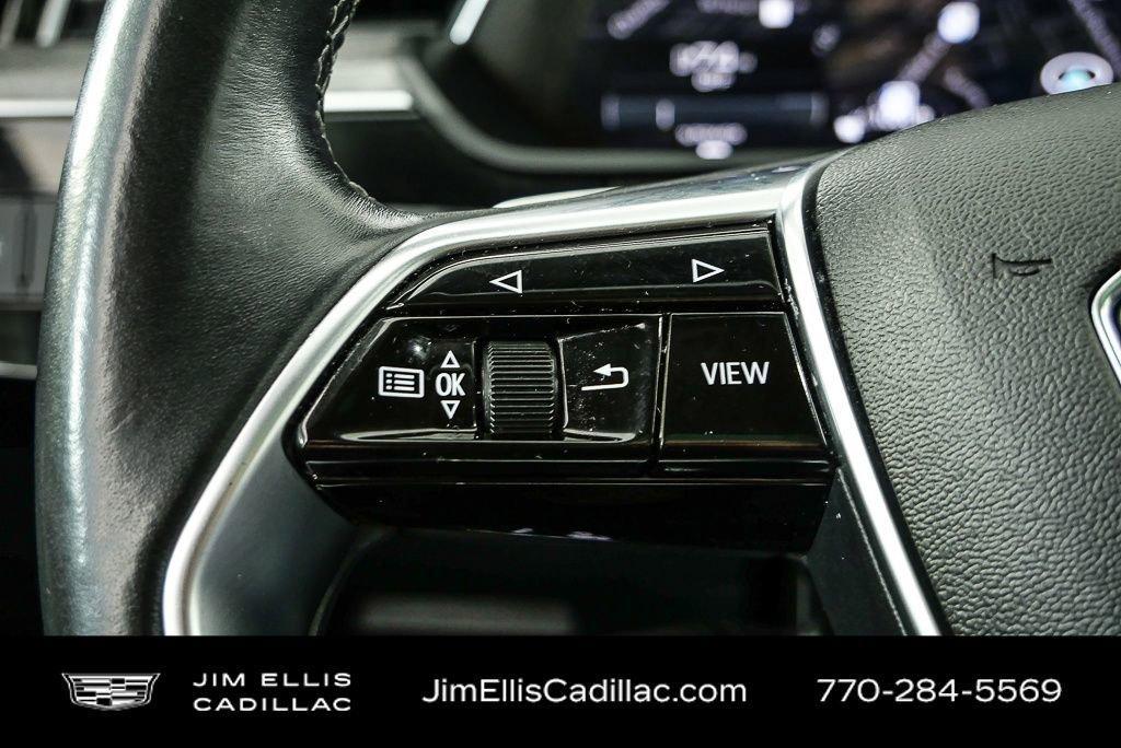 used 2021 Audi e-tron car, priced at $23,000