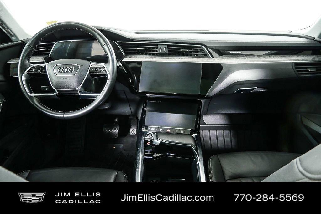 used 2021 Audi e-tron car, priced at $23,000