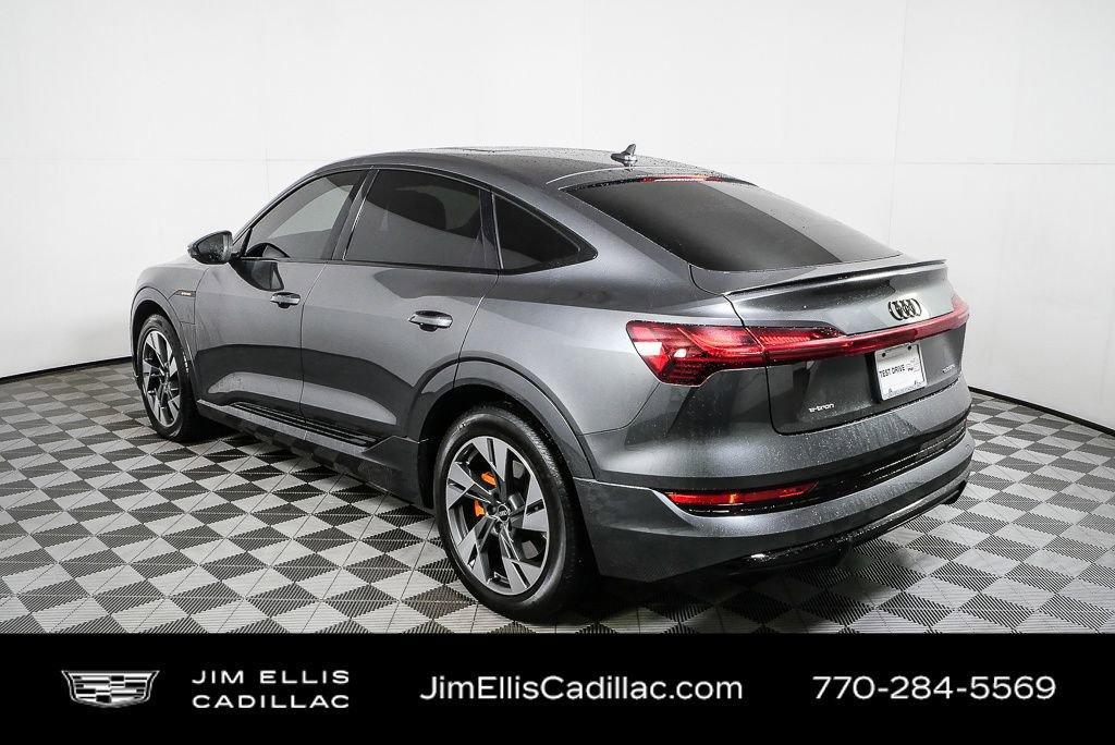 used 2021 Audi e-tron car, priced at $23,000