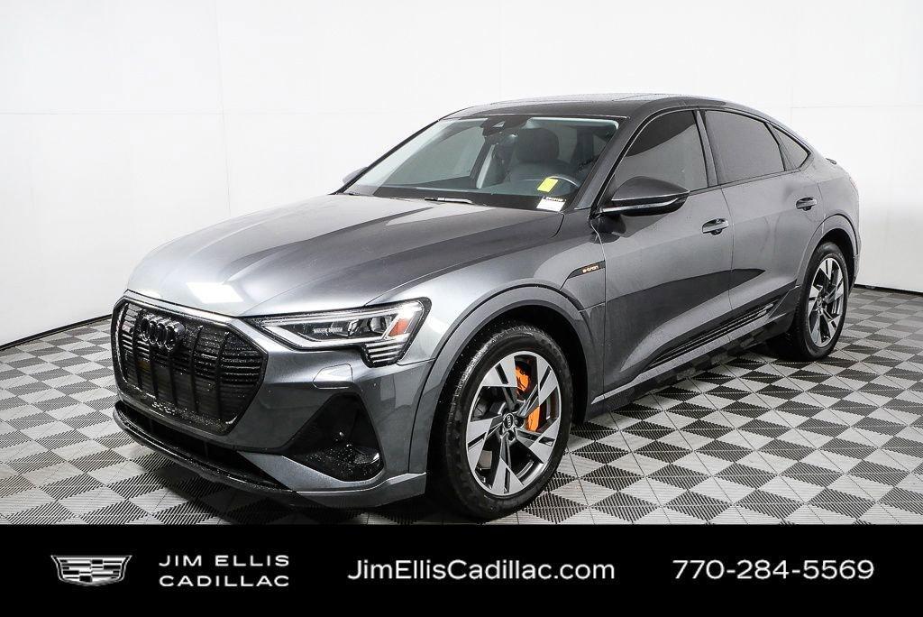 used 2021 Audi e-tron car, priced at $23,000