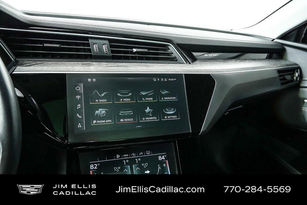 used 2021 Audi e-tron car, priced at $23,000
