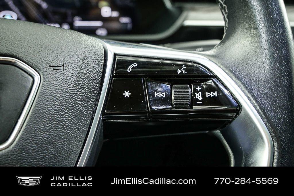 used 2021 Audi e-tron car, priced at $23,000