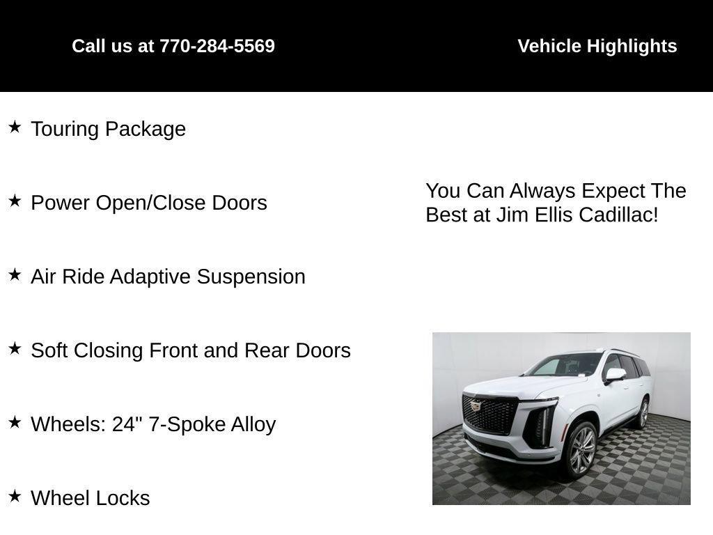 used 2026 Cadillac Escalade car, priced at $125,788
