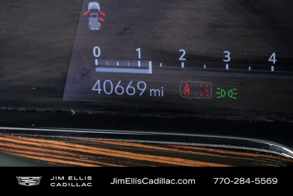 used 2024 Cadillac Escalade ESV car, priced at $78,500