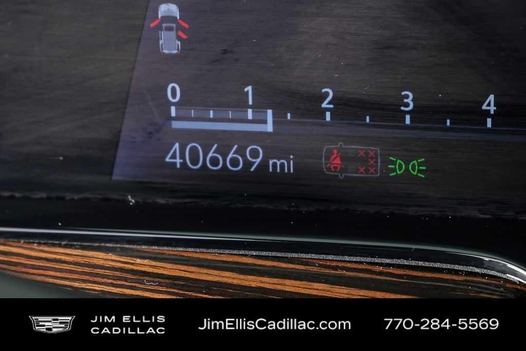 used 2024 Cadillac Escalade ESV car, priced at $74,677