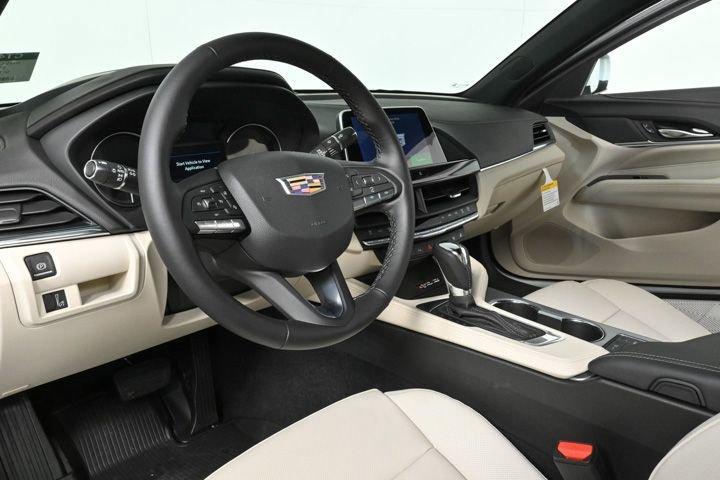 new 2025 Cadillac CT4 car, priced at $44,735