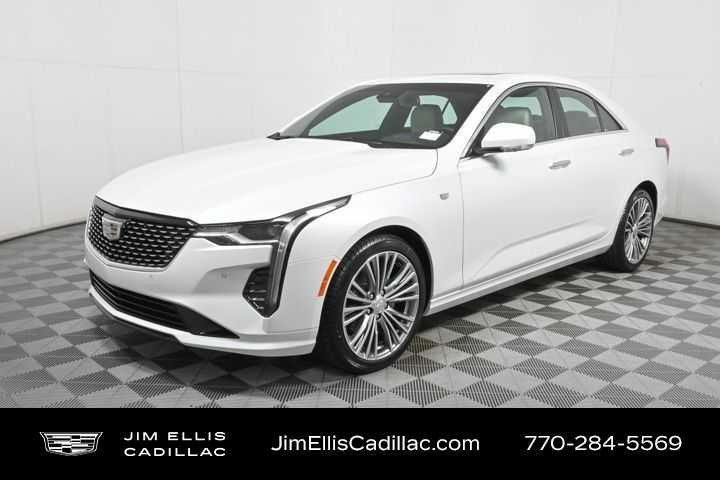 new 2025 Cadillac CT4 car, priced at $45,560