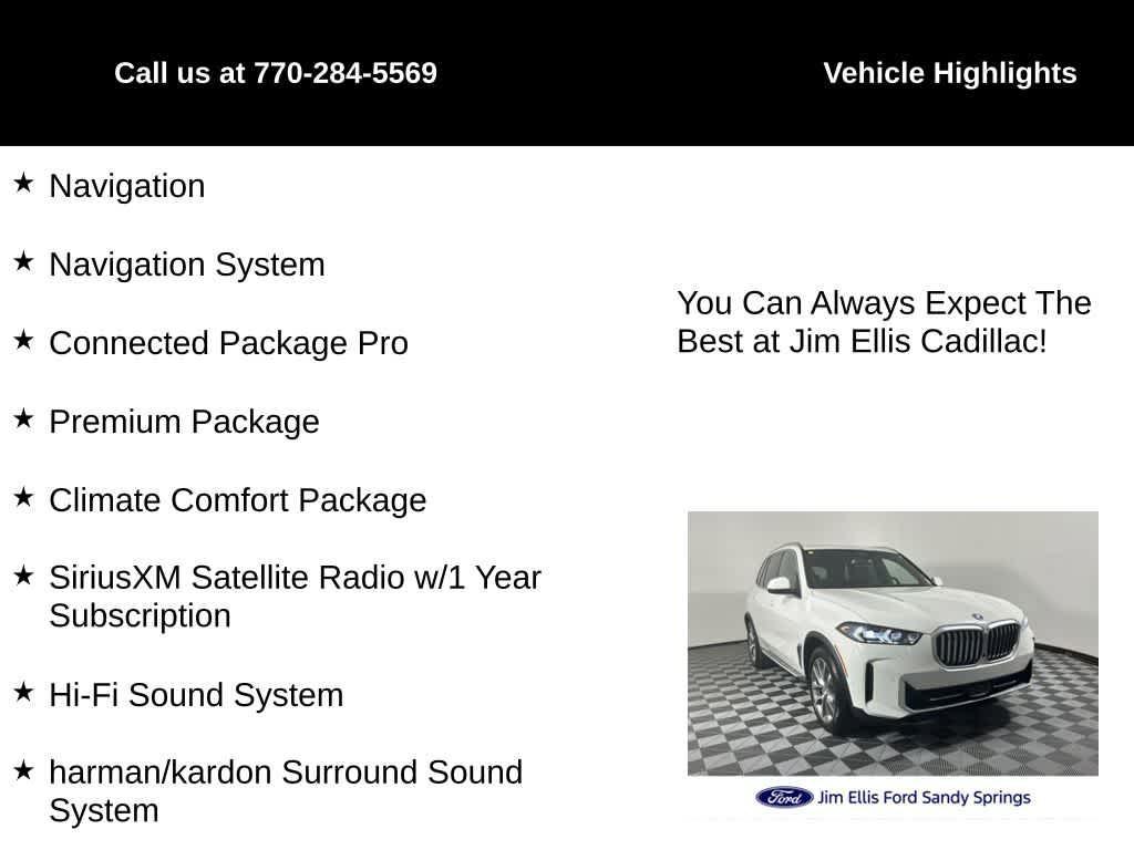 used 2025 BMW X5 PHEV car, priced at $59,020