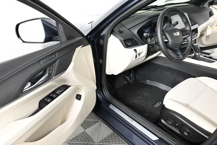 new 2025 Cadillac CT4 car, priced at $44,135