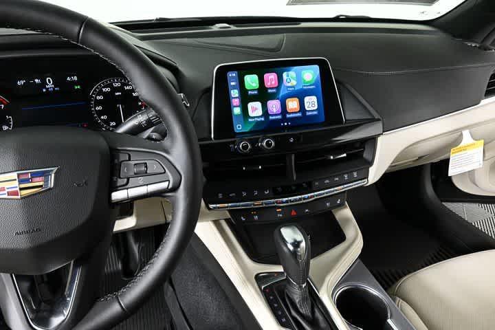 new 2025 Cadillac CT4 car, priced at $44,135