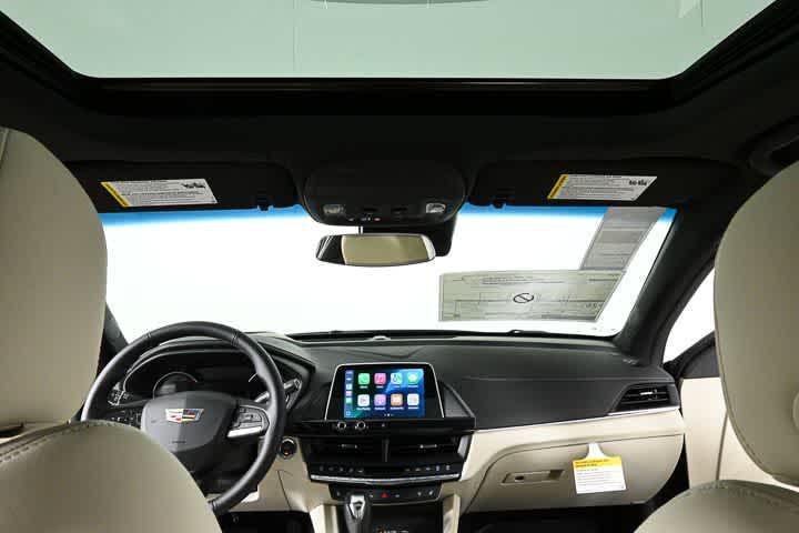 new 2025 Cadillac CT4 car, priced at $44,135