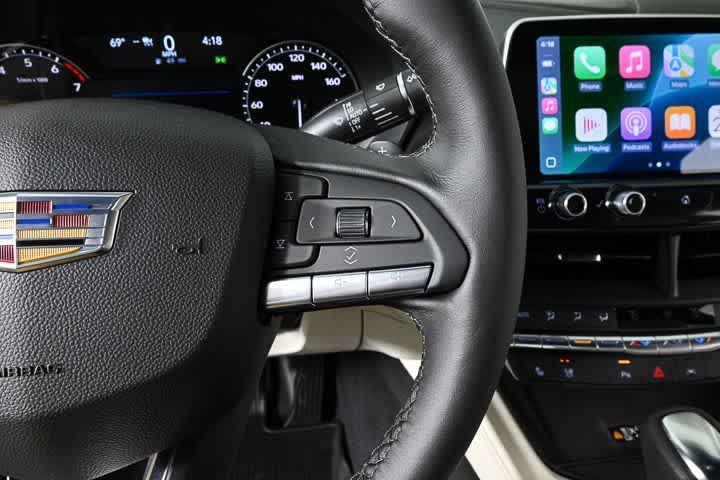 new 2025 Cadillac CT4 car, priced at $44,135