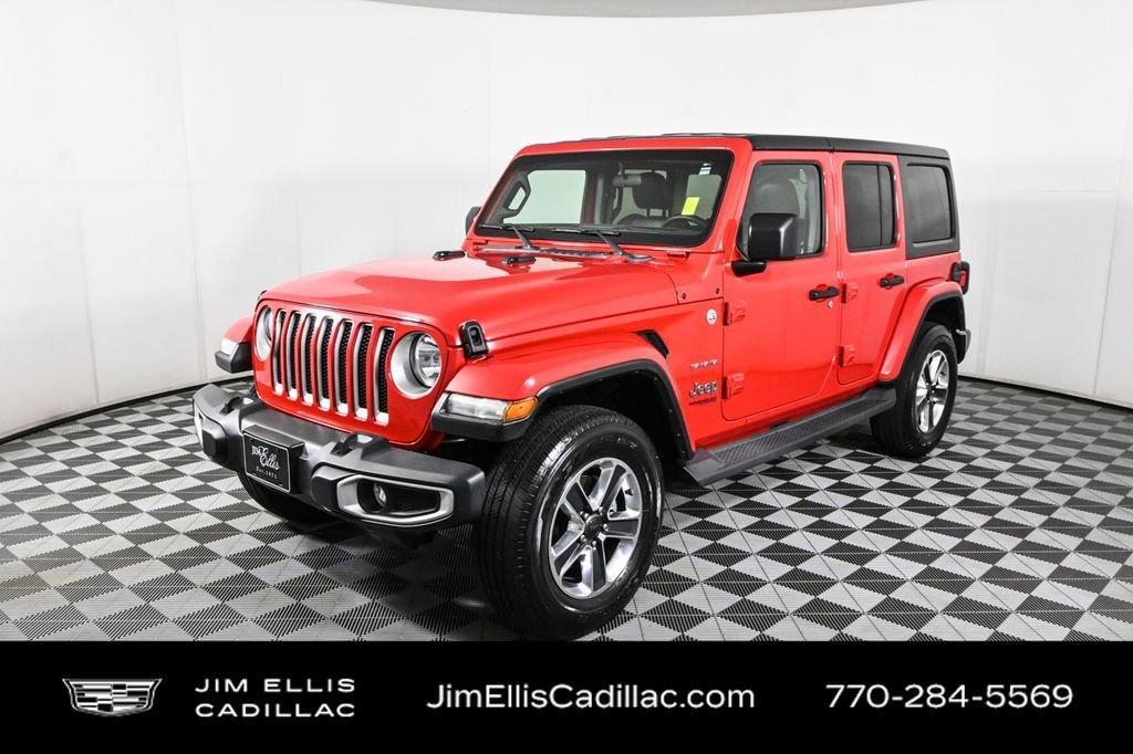 used 2020 Jeep Wrangler Unlimited car, priced at $24,500