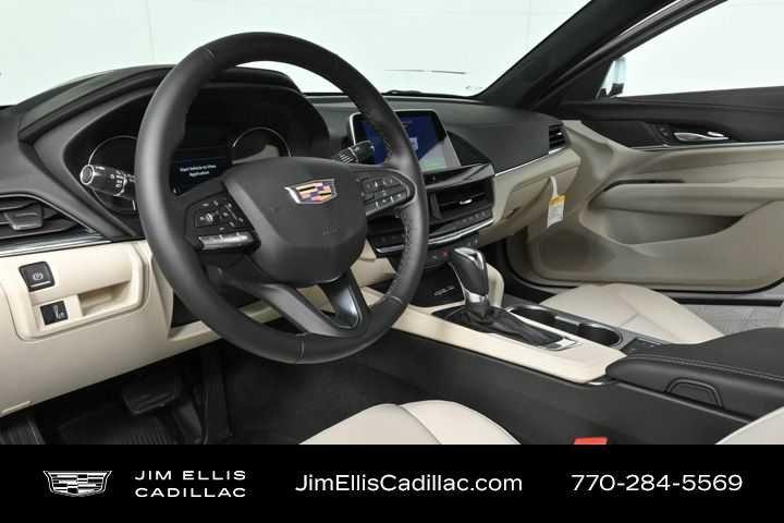 new 2025 Cadillac CT4 car, priced at $43,285
