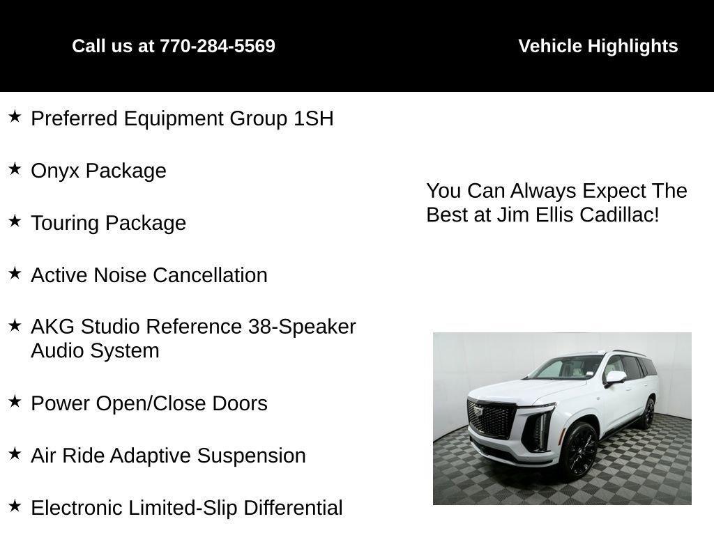 used 2026 Cadillac Escalade car, priced at $140,588