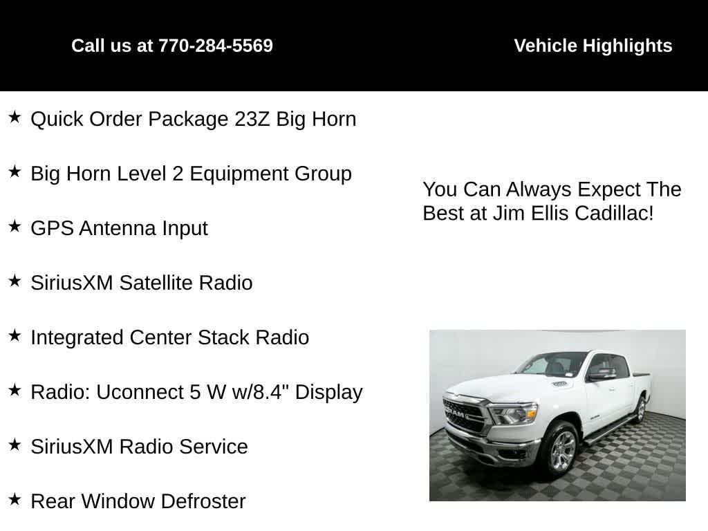 used 2022 Ram 1500 car, priced at $30,277