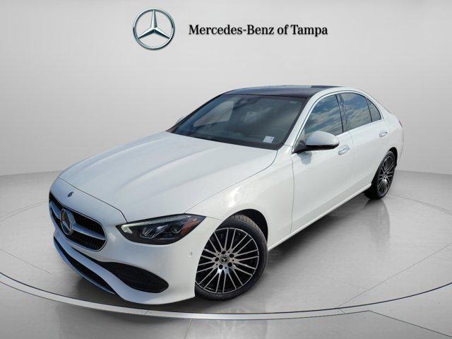 used 2023 Mercedes-Benz C-Class car, priced at $34,942