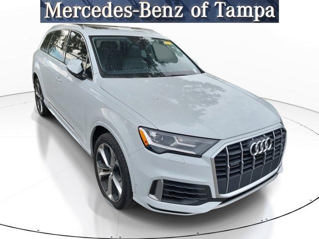 used 2021 Audi Q7 car, priced at $28,400