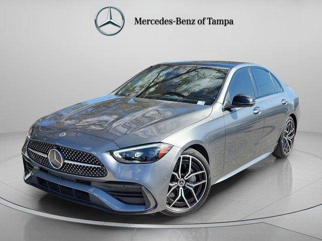 used 2023 Mercedes-Benz C-Class car, priced at $37,000