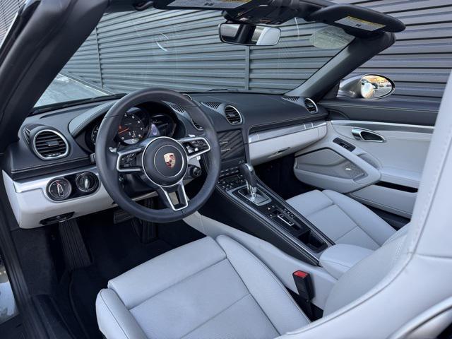 used 2025 Porsche 718 Boxster car, priced at $89,995