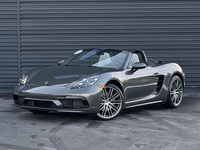 used 2025 Porsche 718 Boxster car, priced at $89,995