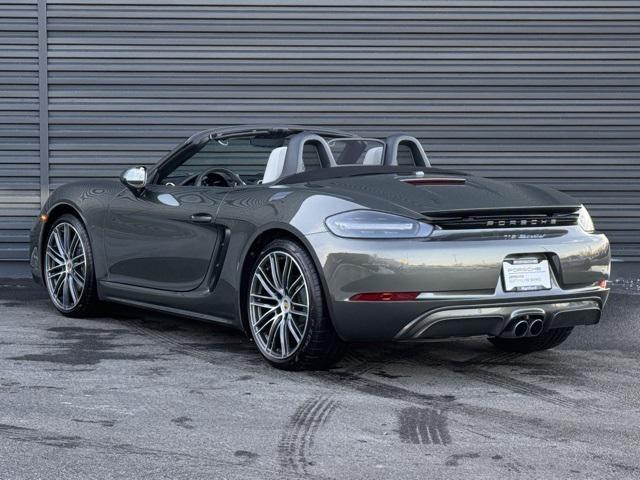 used 2025 Porsche 718 Boxster car, priced at $89,995