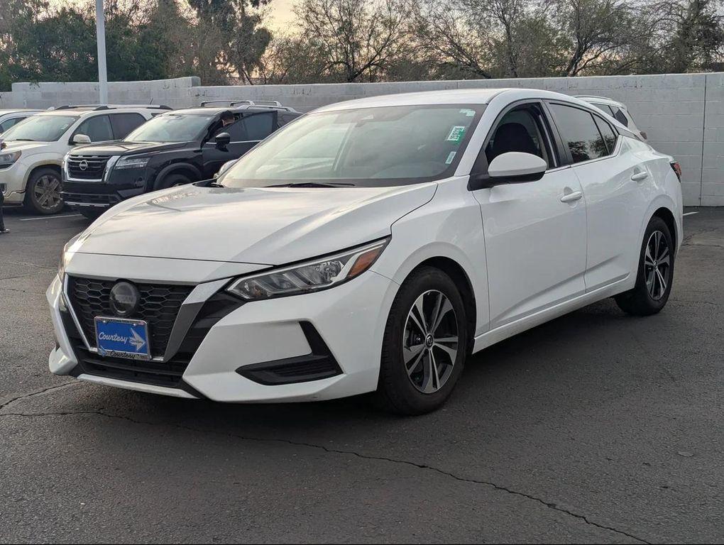 used 2022 Nissan Sentra car, priced at $15,748