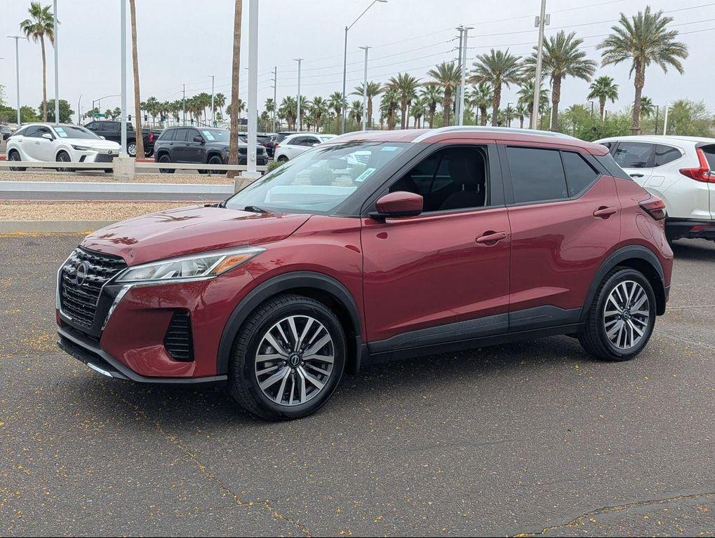 used 2022 Nissan Kicks car, priced at $16,987