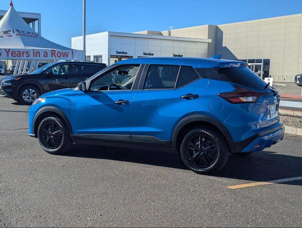 used 2025 Nissan Kicks car, priced at $18,555
