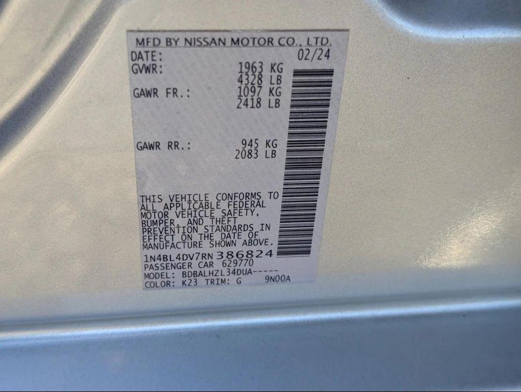 used 2024 Nissan Altima car, priced at $18,999