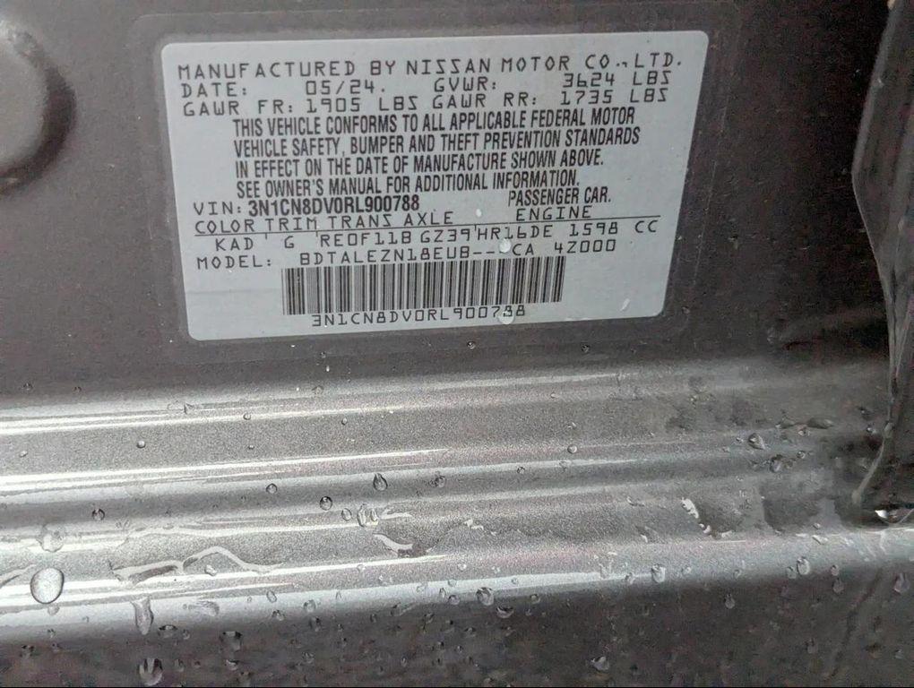 used 2024 Nissan Versa car, priced at $17,468