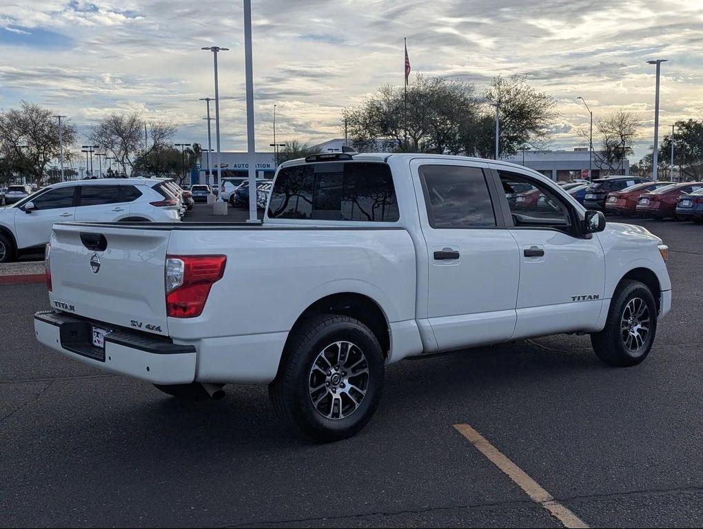 used 2022 Nissan Titan car, priced at $29,470