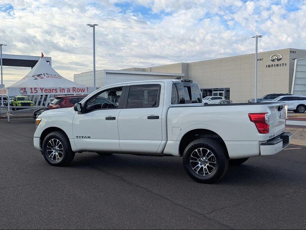 used 2022 Nissan Titan car, priced at $29,470