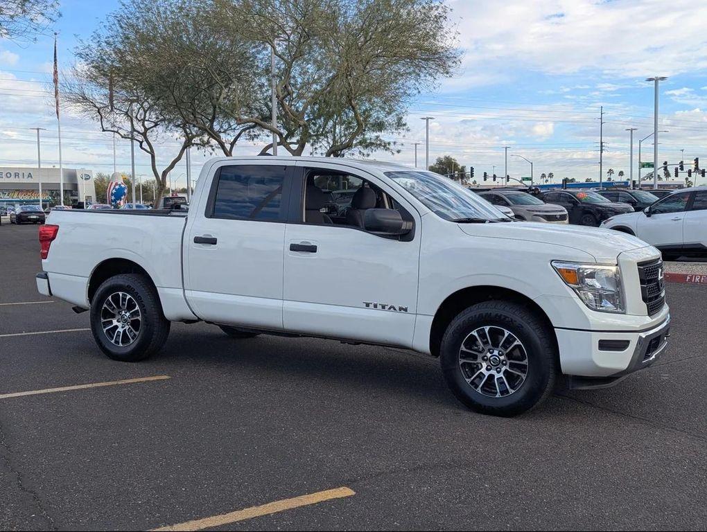 used 2022 Nissan Titan car, priced at $29,470