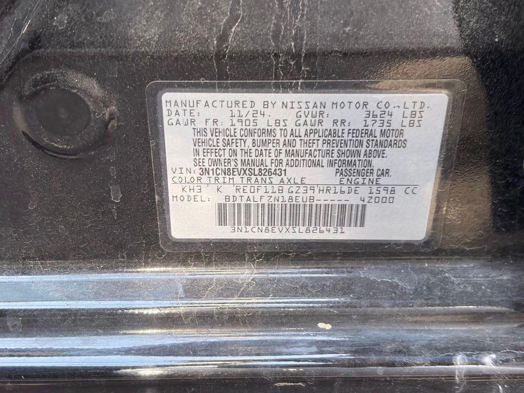 used 2025 Nissan Versa car, priced at $17,860