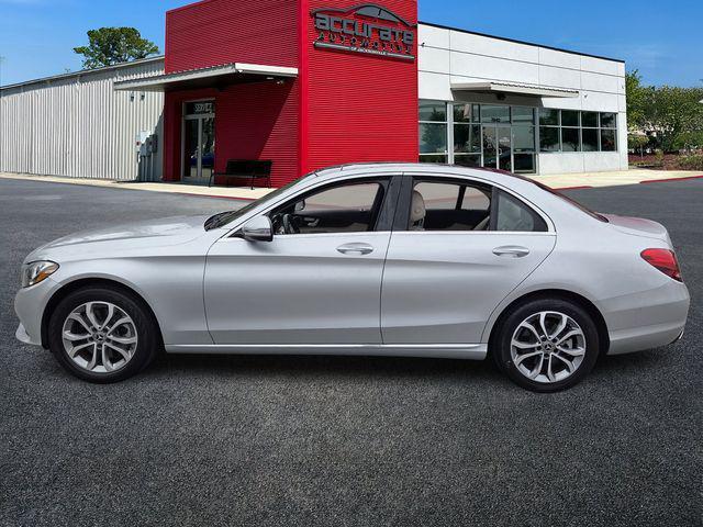 used 2018 Mercedes-Benz C-Class car, priced at $19,850