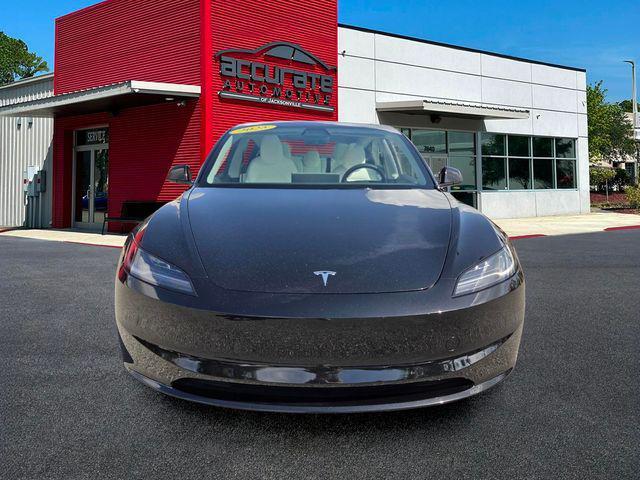 used 2025 Tesla Model 3 car, priced at $39,844