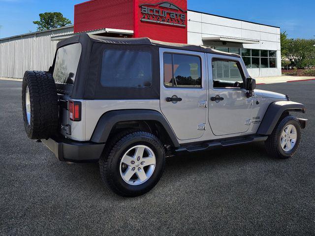 used 2016 Jeep Wrangler Unlimited car, priced at $14,995