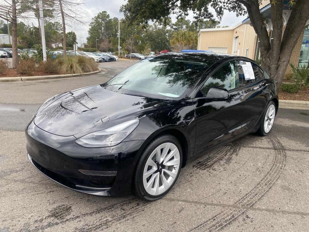 used 2022 Tesla Model 3 car, priced at $20,995