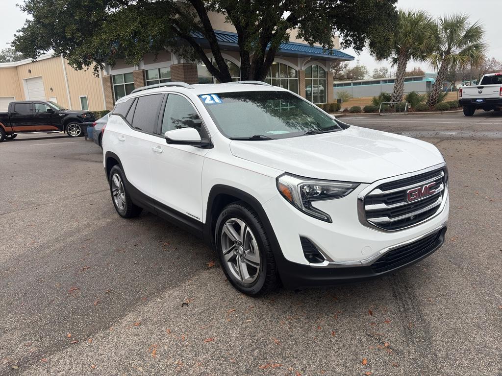 used 2021 GMC Terrain car, priced at $14,500