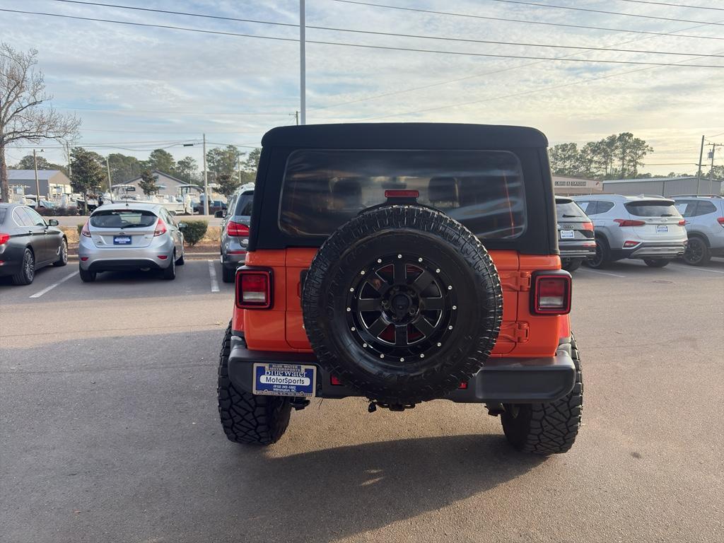 used 2018 Jeep Wrangler Unlimited car, priced at $20,393