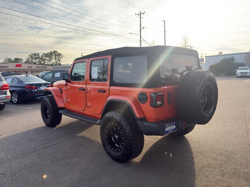 used 2018 Jeep Wrangler Unlimited car, priced at $20,393