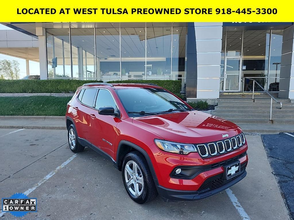 used 2024 Jeep Compass car, priced at $18,997