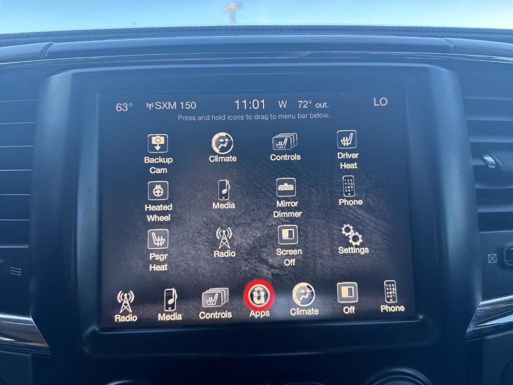 used 2017 Ram 1500 car, priced at $21,997