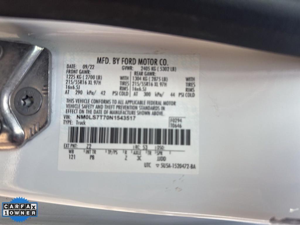 used 2022 Ford Transit Connect car, priced at $21,997