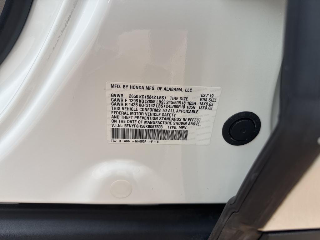 used 2019 Honda Pilot car, priced at $22,995