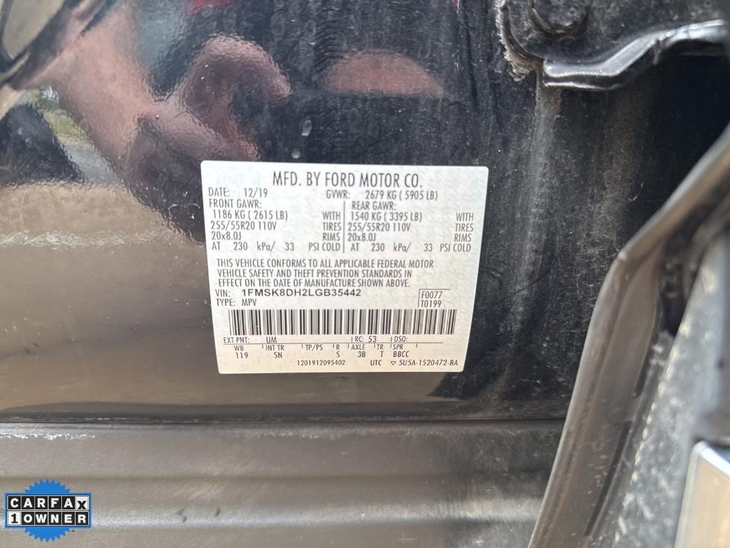 used 2020 Ford Explorer car, priced at $21,997