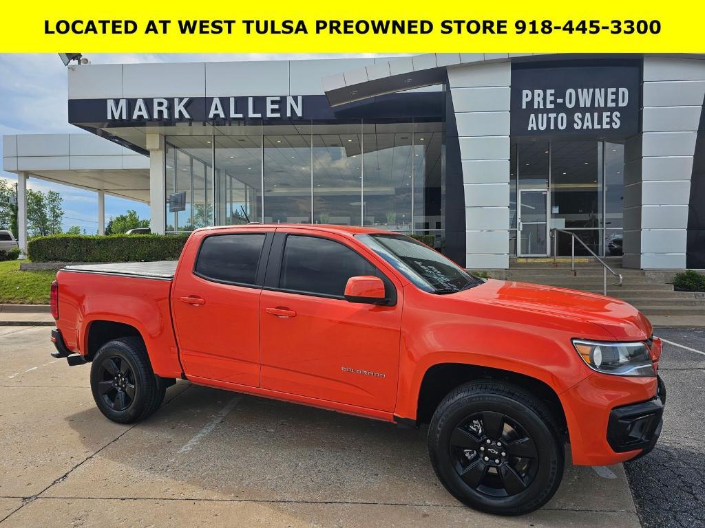 used 2021 Chevrolet Colorado car, priced at $27,486
