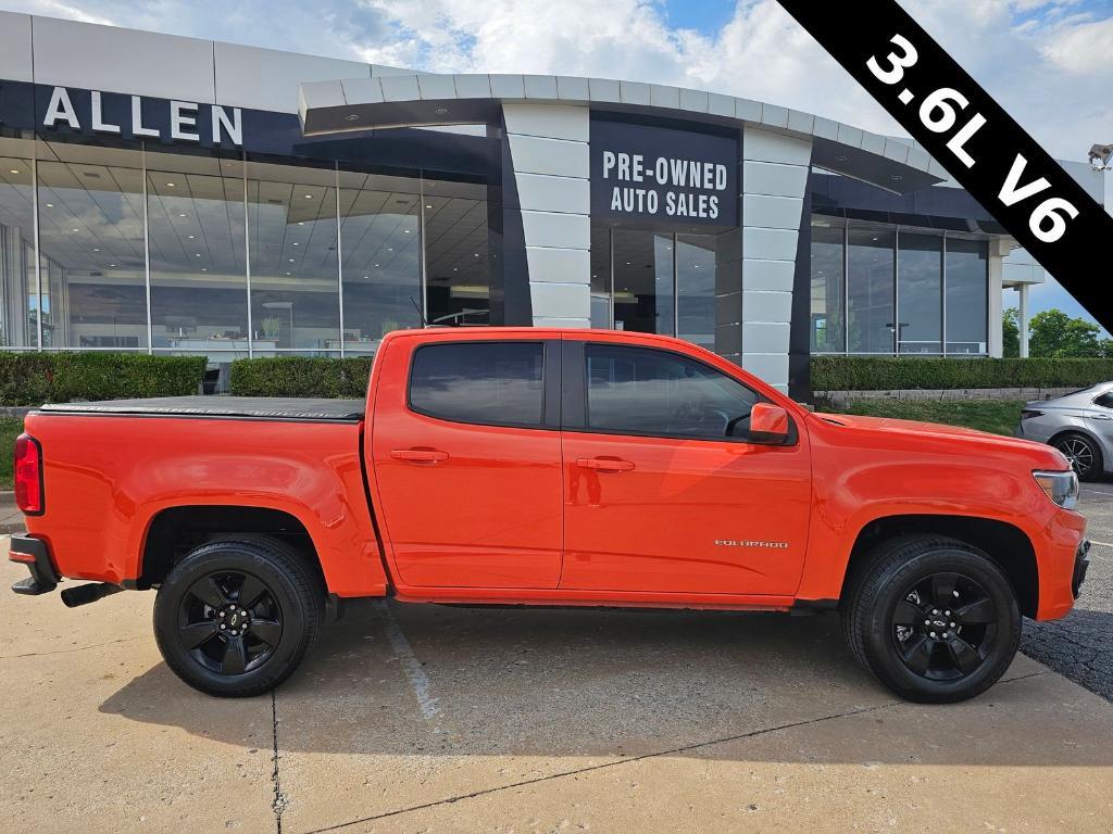 used 2021 Chevrolet Colorado car, priced at $27,486