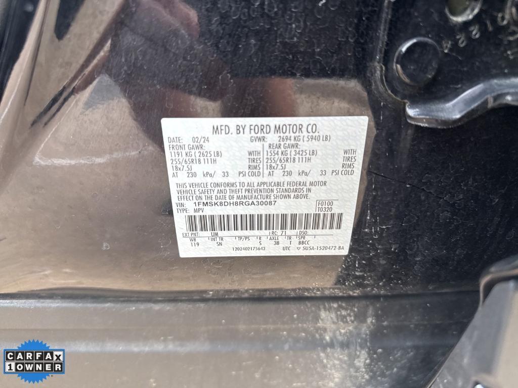 used 2024 Ford Explorer car, priced at $28,997